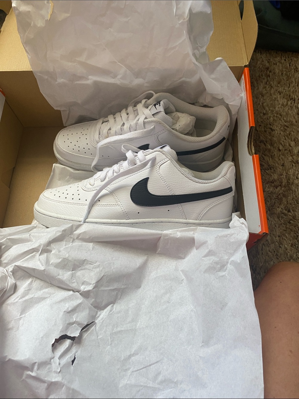Nike Men’s court vision sneakers